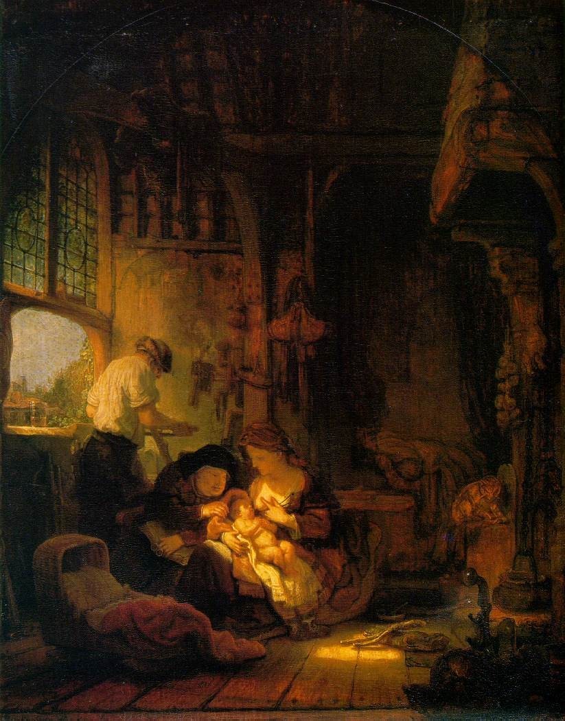 Rembrandt Holy Family